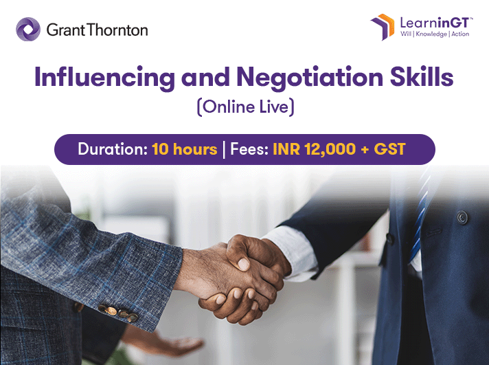 Influencing and Negotiation Skills (Online Live)